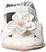 Robeez Pretty Pansy Soft Sole Sandal (Infant),White,0-6 Months M US Infant