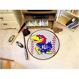 29 Round Kansas Jayhawks Baseball Mat