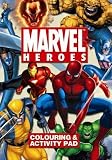 Colour and Activity Pad - Marvel Heroes MTGL - 646MVAP