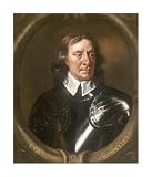 Portrait Of Oliver Cromwell by Sir Peter Lely. size: 22.25 inches width by 26 inches height. Art Poster Print