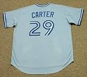 JOE CARTER Toronto Blue Jays Majestic Cooperstown Throwback Baseball Jersey