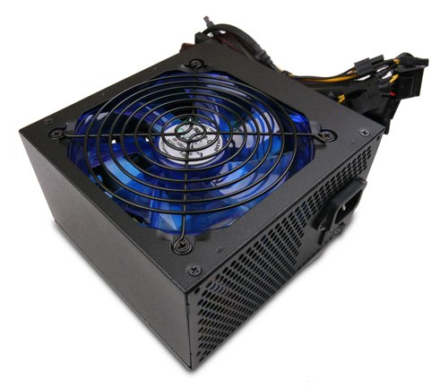 Apevia Java 650W power supply with all cables sleeved, 1 x 120mm uv blue fan...