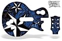 Guitar Hero 3 Faceplate Skin for Nintendo Wii - Blue Nautical Stars