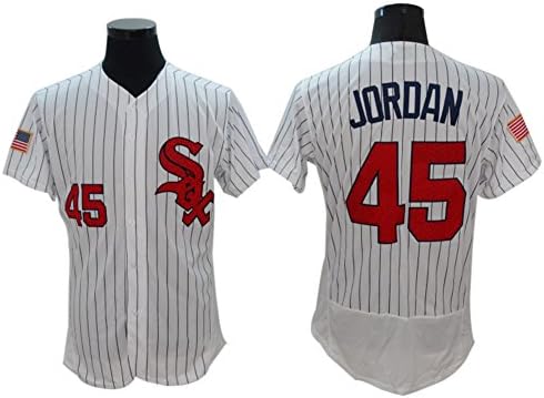 Michael Jordan 45# Jersey Chicago White Sox Jerseys Gray Men's Baseball shirt
