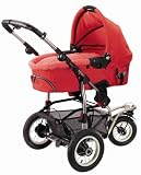 Quinny 65900490 – Freestyle Jogger Dreami Kinderwagenaufsatz, Farbe Red