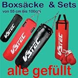 V3Tec Boxset Teens Kinder Boxsack incl Boxhandschuhe - v3Tec