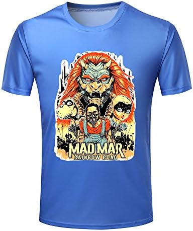 Mad Max Rainbow Road Mens Crew neck T-shirt 3XL