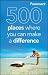 Frommer's 500 Places Where You Can Make a Difference