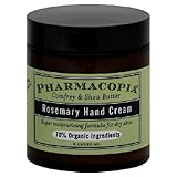 Pharmacopia Hand Cream, Rosemary, 4-Ounces