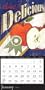 Flavia-Vintage 2010 Magnetic Calendar