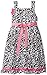 Younghearts Little Girls' Dress With Floral Print