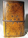 Traditionally Handtooled Leather Poet's Journal.