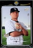 2008 Upper Deck # 333 Josh Newman (RC) Rockies - MLB Rookie Baseball Trading Card in a Protective Screw Down Display Case