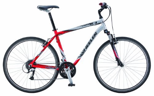WHEELER Herren Trekking CROSS 6.3, silber/rot/schwarz, 56cm, 56 cm, 28 Zoll, 101-002-10H5_ Preisvergleich