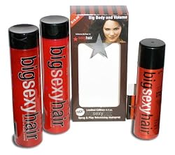 Big Sexy Hair Big Volume Shampoo & Conditioner 10.1 oz (300 ml) and Big Sexy Spray & Play Volumizing Hairspray 4.4 oz (150 ml)