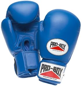 Blue Sparring Gloves Senior 16oz