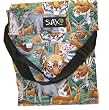 Africa Animals Endangered Lions Elepants Lunch Tote by Broad Bay