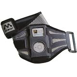 Merkury Innovations Mesh Armband Case for iPod nano 1G, 2G (Silver/Black)