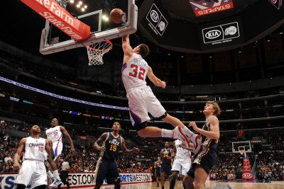 Utah Jazz v Los Angeles Clippers: Blake Griffin Photographic Poster Print by Noah Graham, 8x12