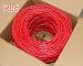 Cat 6 1000ft Enhanced 550MHz Patch Cables, 23 AWG, Solid, Red color image 1