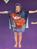 Disney Cars Lightning McQueen Poncho (15s)