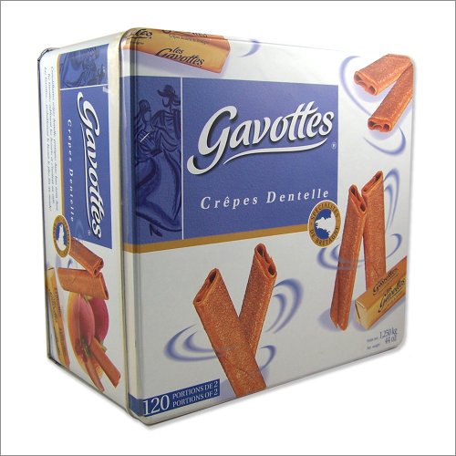Brittany Crepes Dentelle in a Tin Box - 240 Pieces