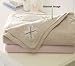 Pottery Barn Kids Girls Boys Cable Knit Stroller Beige Blanket (Color Marked on Picture)
