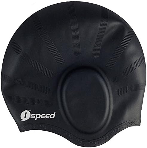 Ispeed Silicone Long Hair Swim Cap