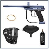 Spyder Classic Series Victor Paintball Marker Package Blue Combo A