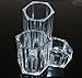 Easybuystore ®Acrylic Cosmetic and Makeup Brush Holder Pencil Cup - Organizer