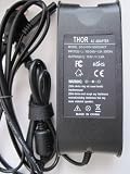 Thor Brand Replacement Ac Power Adapter Plug for Dell Part Number Pn P/n: 02h098 07w104 09t215 0u7809 0yp368 2h098 310-1958 310-3399 310-7441 310-7501 310-7699 Battery Charger