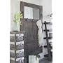 Wandgarderobe Used Look Paneel aus Massivholz mit &hellip von iovivo