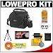 Lowepro Rezo 110 AW Camera Bag/Case (Black) + Accessory Kit for Canon EOS 7D, 5D Mark II III, 60D, Rebel T3, T3i, Nikon D3100, D3200, D5100, D7000, D800, A35, A55, A57, A65, A77 Digital SLR Cameras Lowepro Rezo 110 AW Camera Bag/Case (Black) + Accessory Kit for Canon EOS 7D, 5D Mark II III, 60D, Rebel T3, T3i, Nikon D3100, D3200, D5100, D7000, D800, A35, A55, A57, A65, A77 Digital SLR Cameras