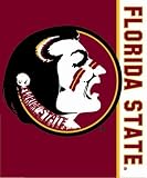 Florida State University FSU Plush Throw Blanket