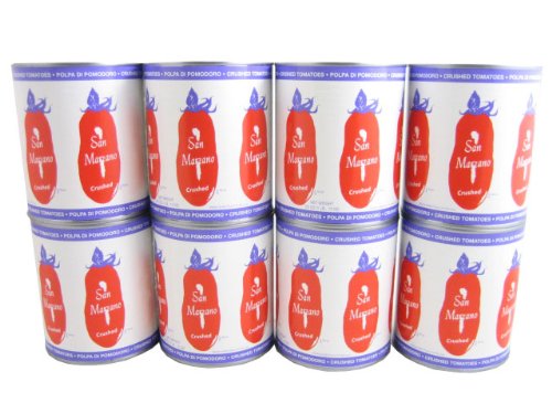 San Marzano, Crushed Tomatoes, 28 Ounce Cans (12 Cans)