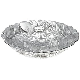 Arthur Court Shell Salad Bowl, 14 Inch by Arthur Court Designs