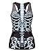Hot Fashion Women Corpse Bride Printed Sleeveless T Shirt Vest Tank Tops