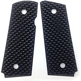 EXEL 1911 Compact Officer Tactical G10 Pistol Slim Grips,Golf Ball Dimple Texture