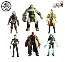 HELLBOY 2 THE GOLDEN ARMY 7" FIGURE SET OF 6