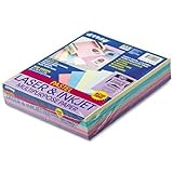 Riverside Paper 101058 Array Assorted Pastel Colored Bond Paper, 8-1/2 x 11, 20-lb., 500 Sheets/ream