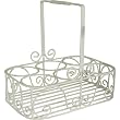 Maison de campagne 6 glass wrought iron vintage style French basket