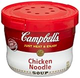 Campbell's Red & White Chicken Noodle Soup, 15.4-Ounce Tubs (Pack of 8)