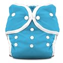 Thirsties Duo Diaper Snap, Ocean Blue, Size Two (18-40 lbs)