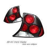 00-04 Ford Focus Altezza Euro Taillight Black