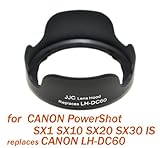 RainbowImaging bayonet Lens Hood replaces CANON LH-DC60 for CANON PowerShot ....
