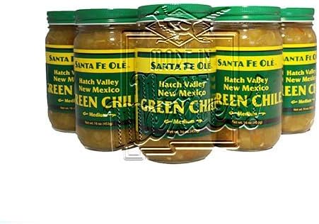 Santa Fe Ole Hatch Valley New Mexico Green Chile Medium (6)