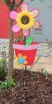 Windrad gro�er Blumentopf Windr�der f...