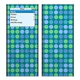 Blue Dots Design Decal Skin Sticker for Apple iPod nano 2G (2nd Generation) 2GB/ 4GB/ 8GB Player