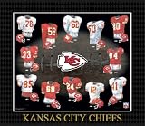 NFL New York Giants Evolution of The Team Uniform Framed Photograph