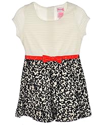 Toddler Elastane/Polyester/Viscose  Dress